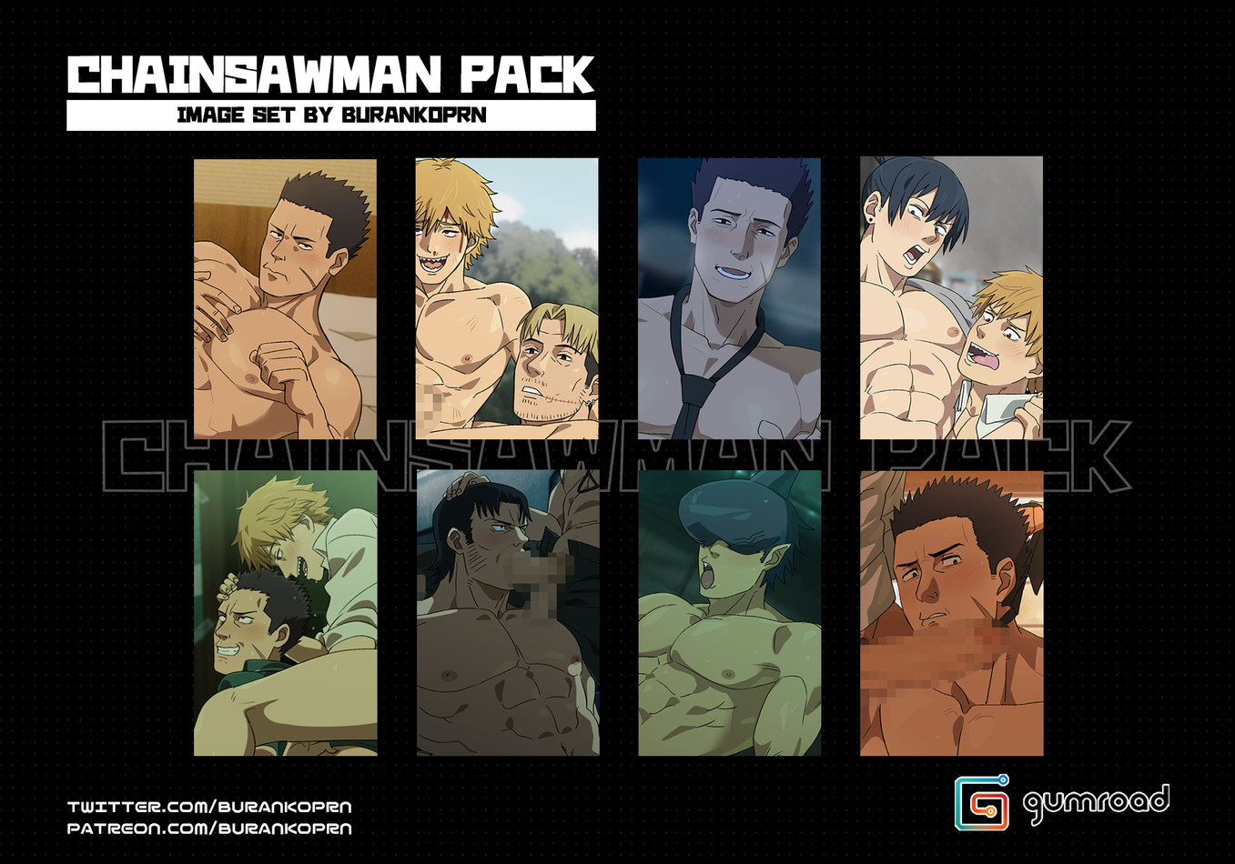 [BURANKOPRN] Chainsawman pack — 001