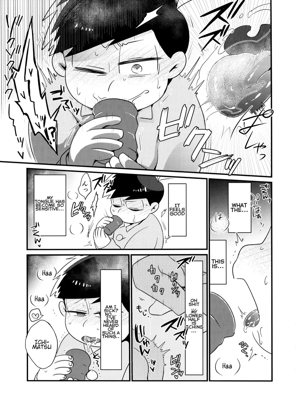 [Nimanima Honpo (Tokiwa)] Ore no shita ga saikin okashī!! | My Tongue Has Been Weird Lately – Osomatsu-San dj [Eng] — 004