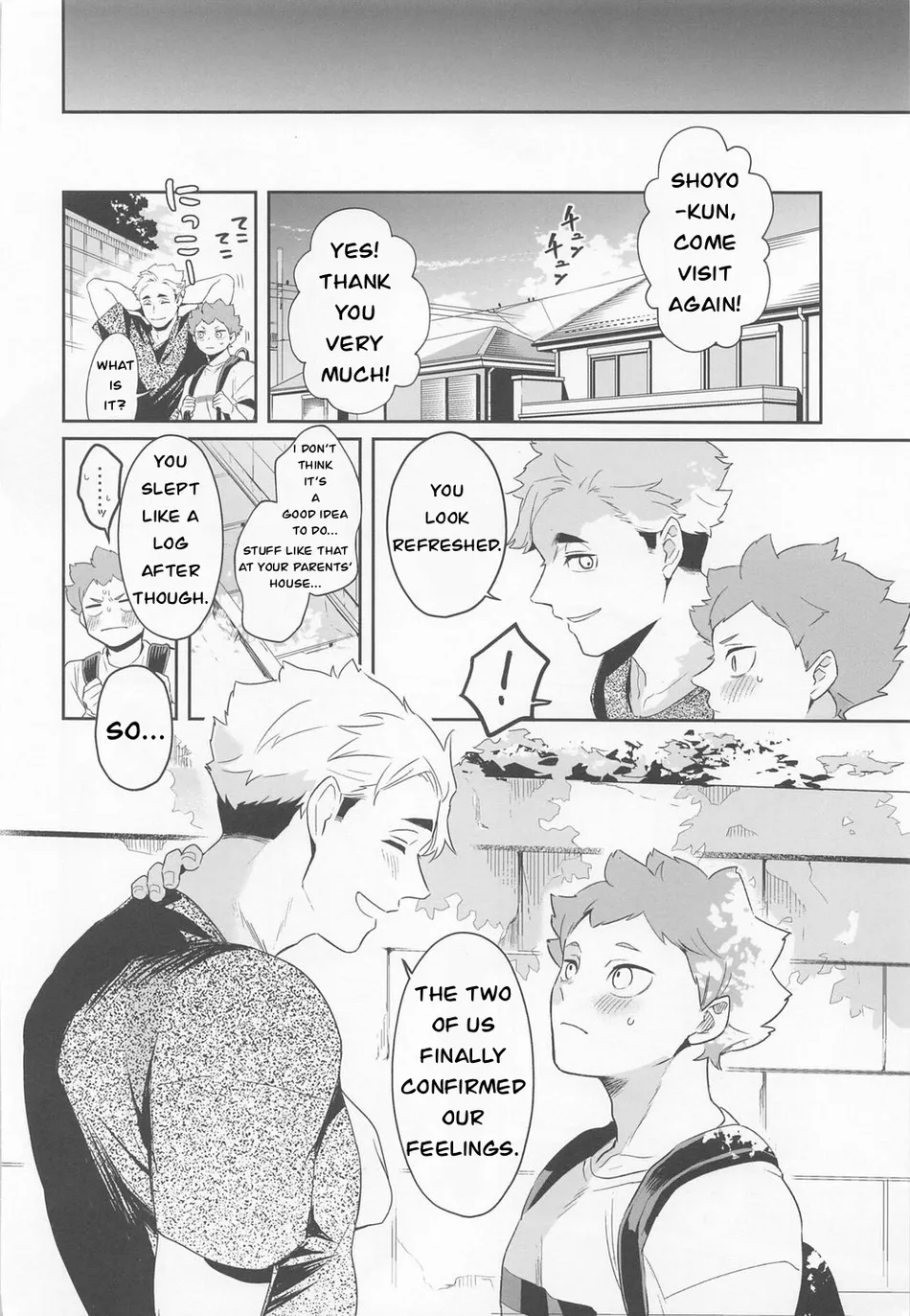 [Manmaru Kushami (nokoshi)] Kimi ni Suki da to Ittakara – Haikyuu!! dj [Eng] — 018