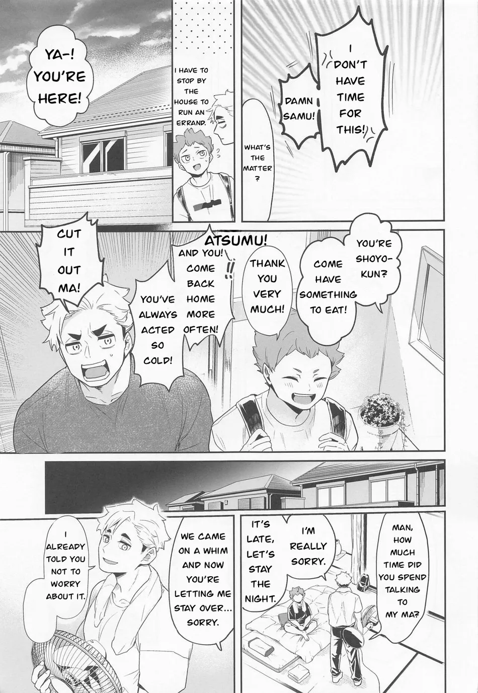 [Manmaru Kushami (nokoshi)] Kimi ni Suki da to Ittakara – Haikyuu!! dj [Eng] — 009