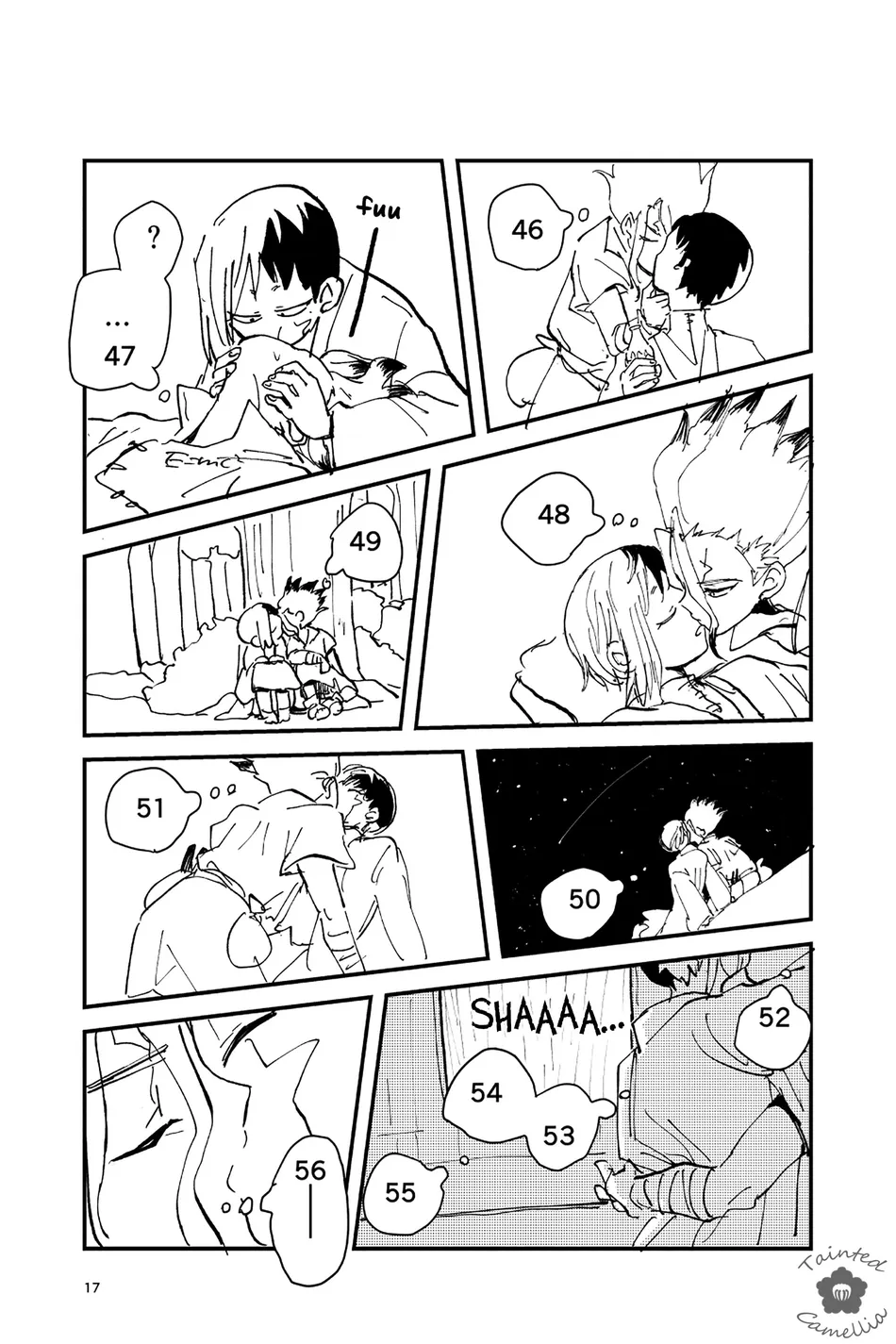 [Katasumi monooki/ Amayuki] SenGen no 100kai kiss suru toko mitai Hon – Dr. Stone dj [Eng] — 014