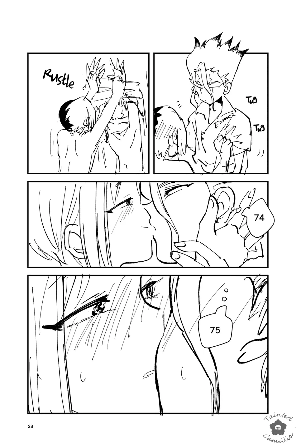 [Katasumi monooki/ Amayuki] SenGen no 100kai kiss suru toko mitai Hon – Dr. Stone dj [Eng] — 020