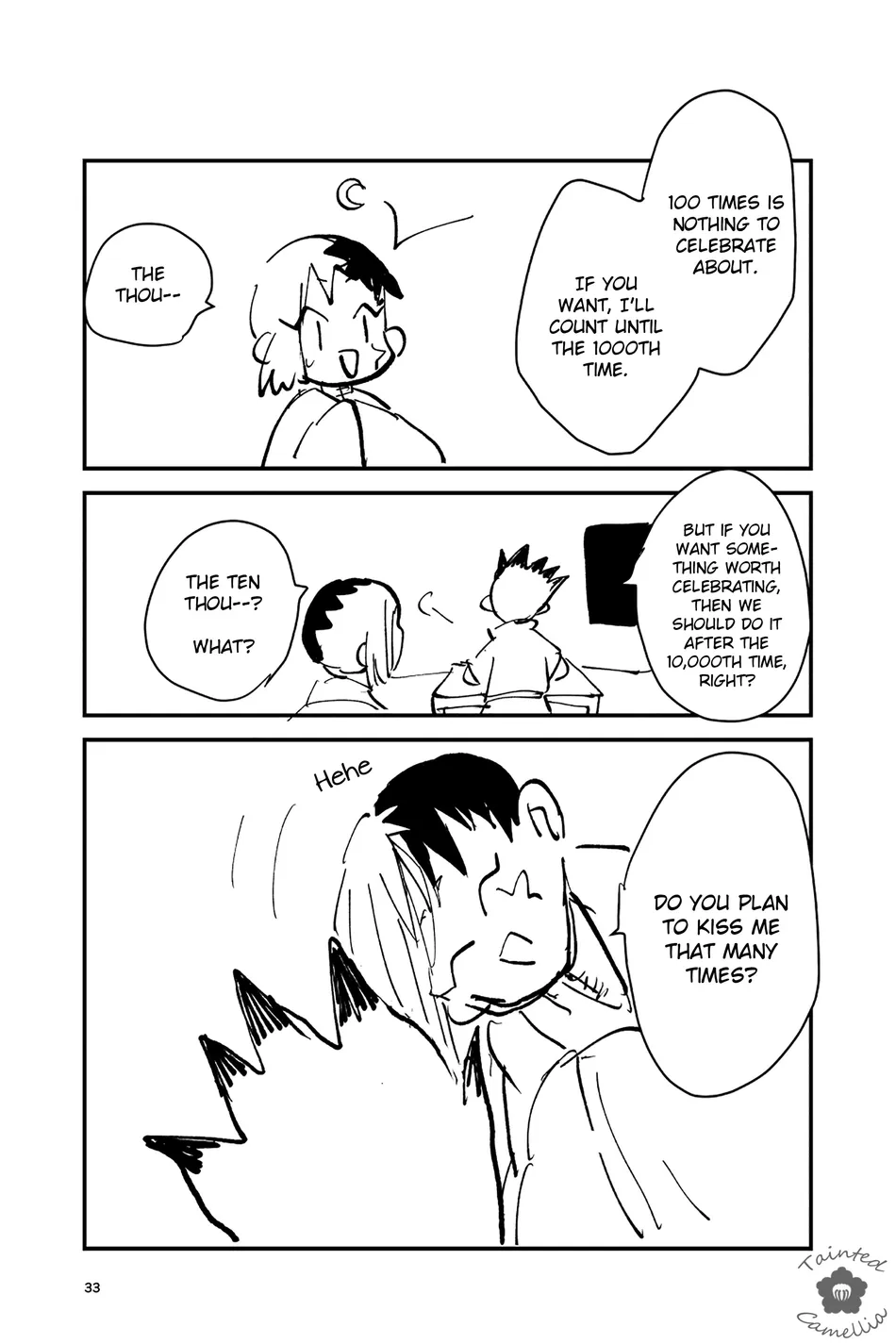 [Katasumi monooki/ Amayuki] SenGen no 100kai kiss suru toko mitai Hon – Dr. Stone dj [Eng] — 030