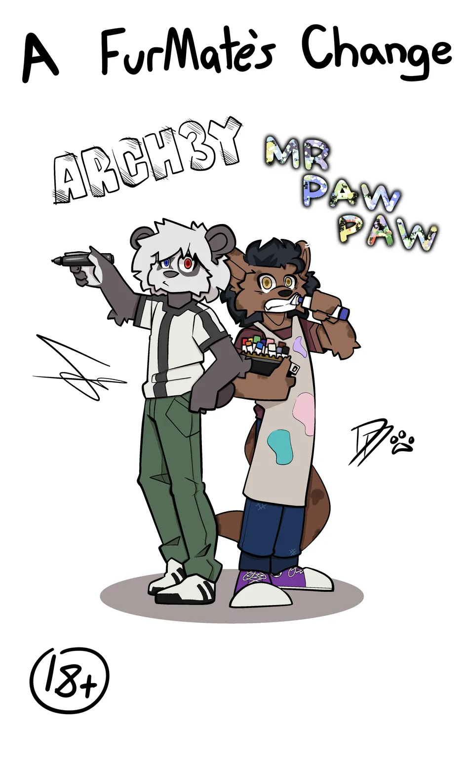 [Mrpawpaw] A FurMates Change [Eng] — 001