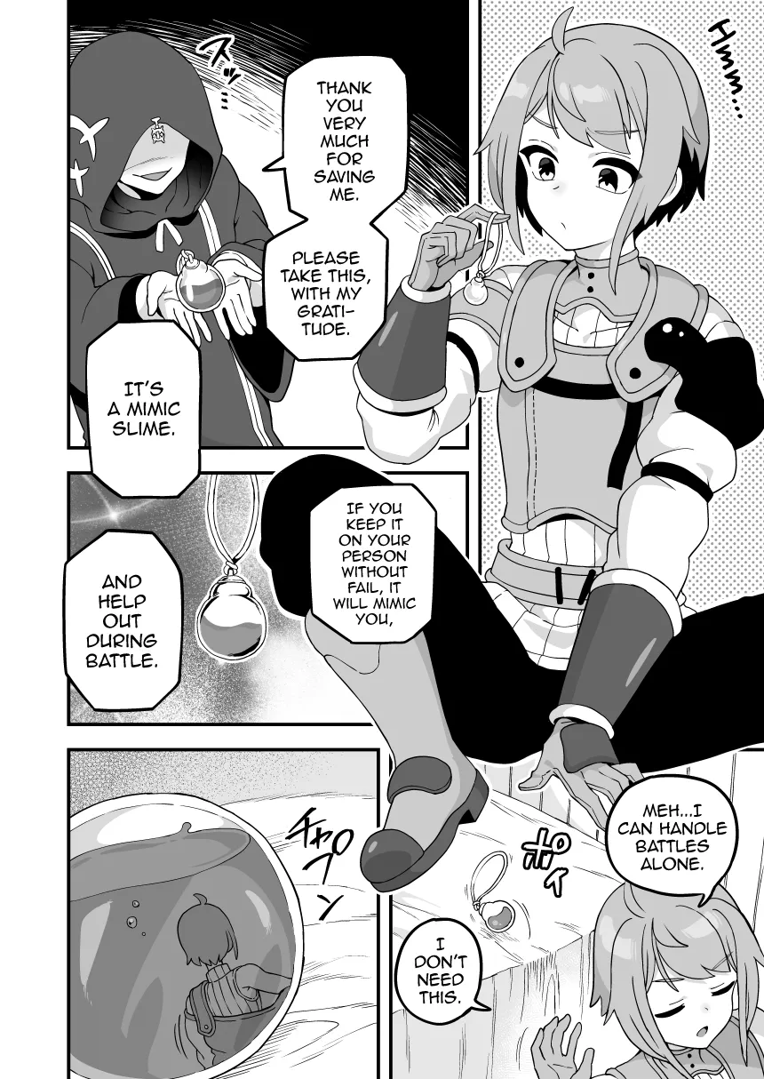 [Etori Yuuya] Watashi no Monomane Slime [Eng] — 002