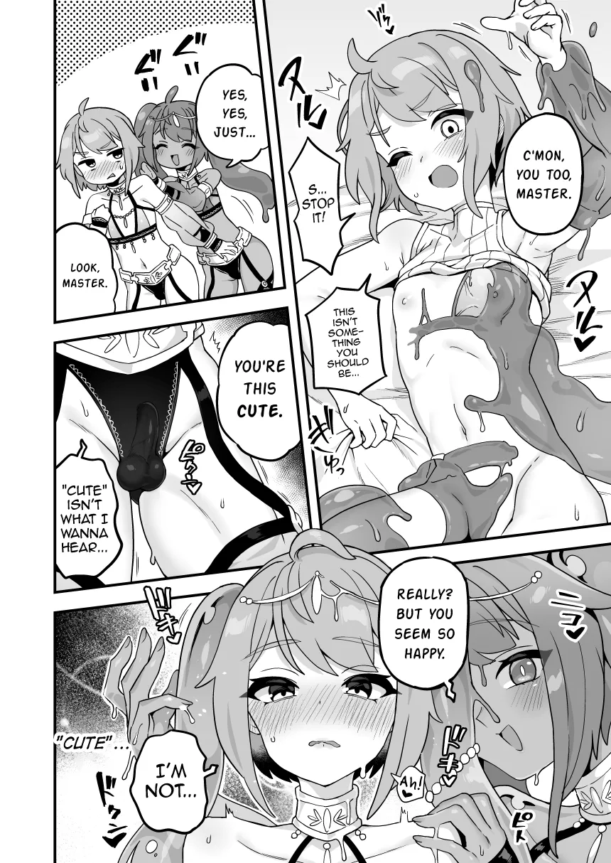 [Etori Yuuya] Watashi no Monomane Slime [Eng] — 004