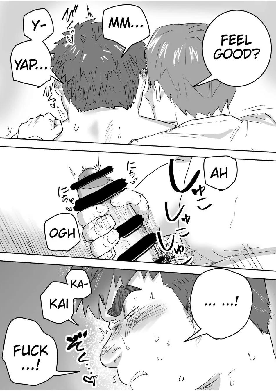 [Saikoro De Kimerusouchi] Junboku Gachimuchi Doutei-kun no Dokidoki Hatsu H! | The first sex of chubby, naive virgin boy [Eng] — 016