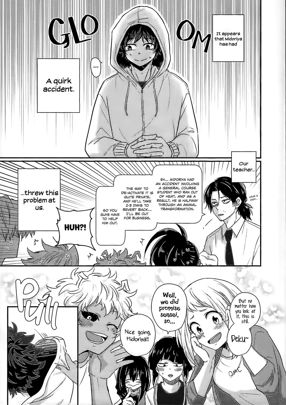 [Chu-jyoki] The Cat Is Unaware! – Boku no Hero Academia dj [Eng] — 002