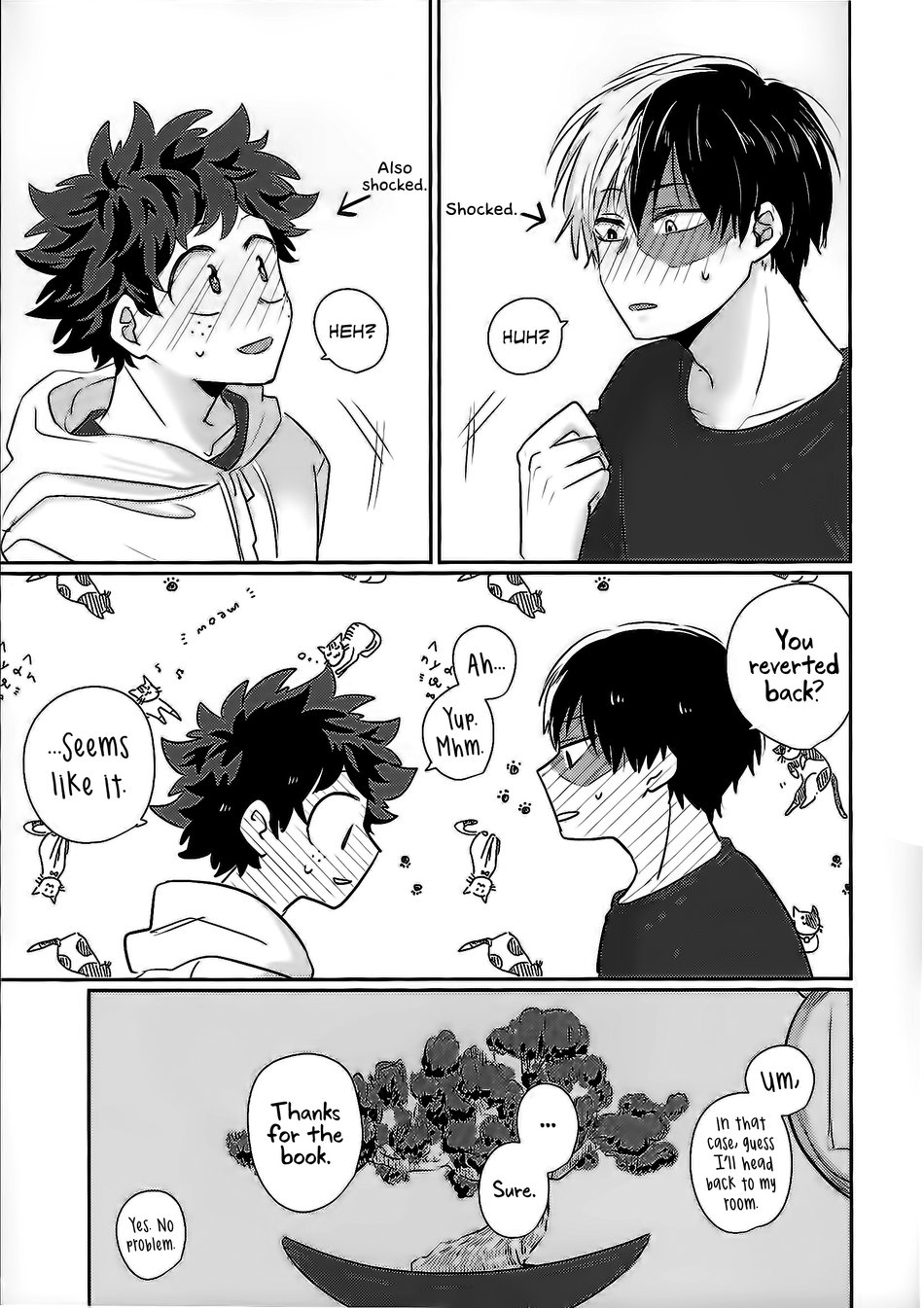 [Chu-jyoki] The Cat Is Unaware! – Boku no Hero Academia dj [Eng] — 012