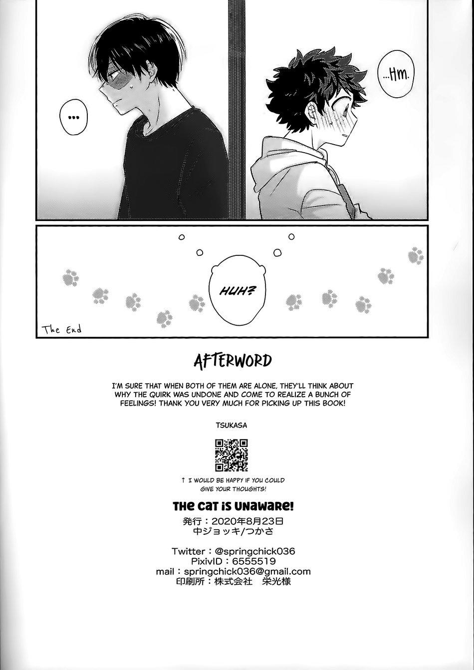 [Chu-jyoki] The Cat Is Unaware! – Boku no Hero Academia dj [Eng] — 013
