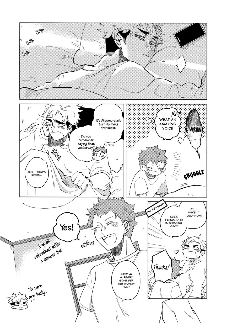 [Teishuku (Icho)] Issei Ichidai no Kokuhaku – Haikyuu!! dj [Eng] — 008
