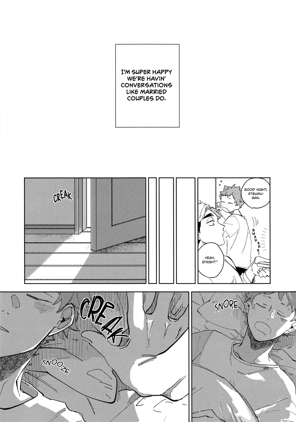 [Teishuku (Icho)] Issei Ichidai no Kokuhaku – Haikyuu!! dj [Eng] — 012