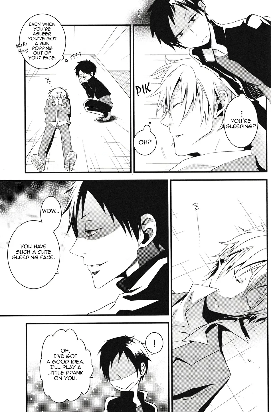 [Spider-Cage Ashiya] 0.5 Seconds Before Sleeping Beauty Wakes Up – Durarara!! dj [Eng] — 005