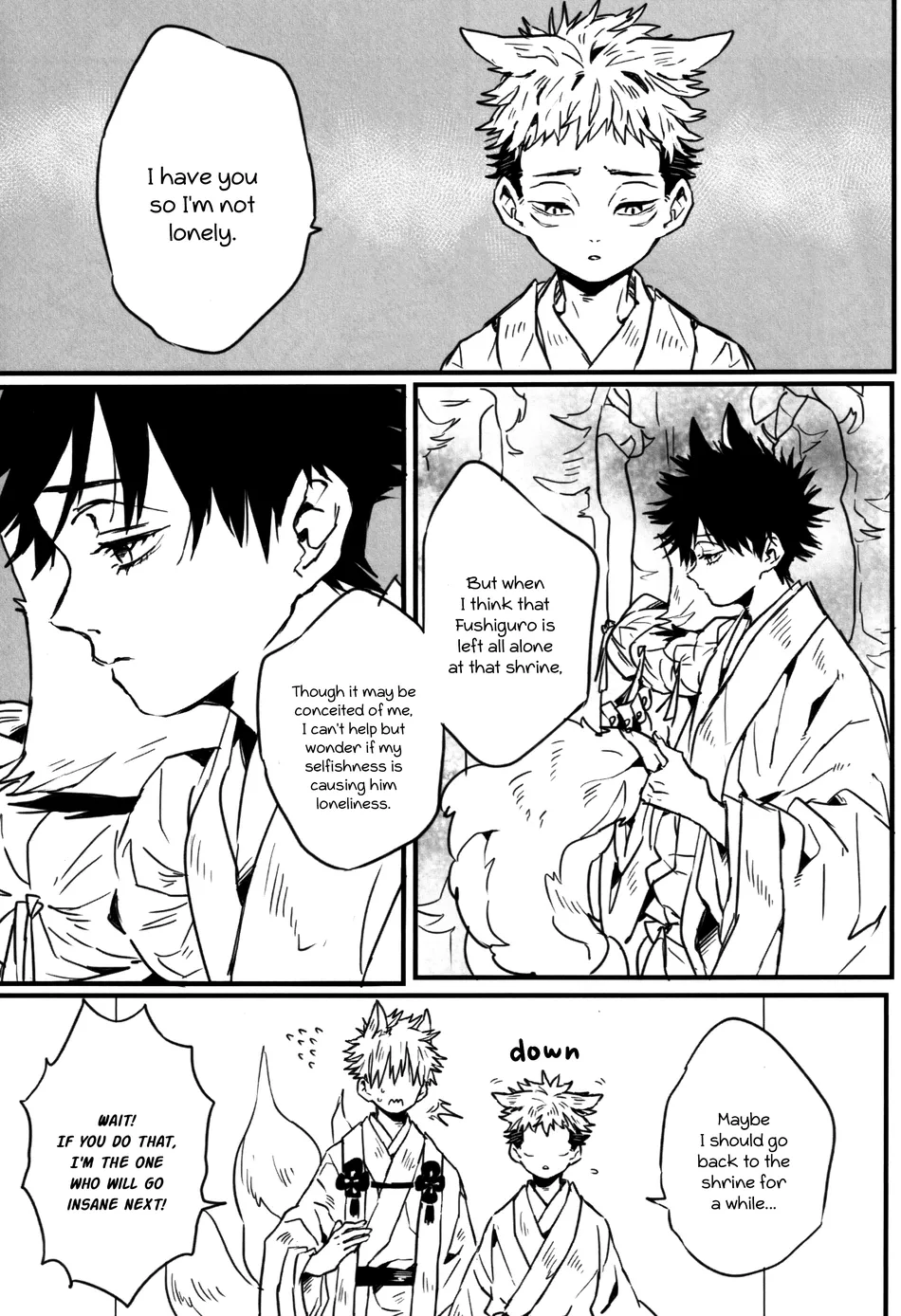 [Koyadofu/ Kihara] Kitsune ni Yomeiri 3 – Jujutsu Kaisen dj [Eng] — 014