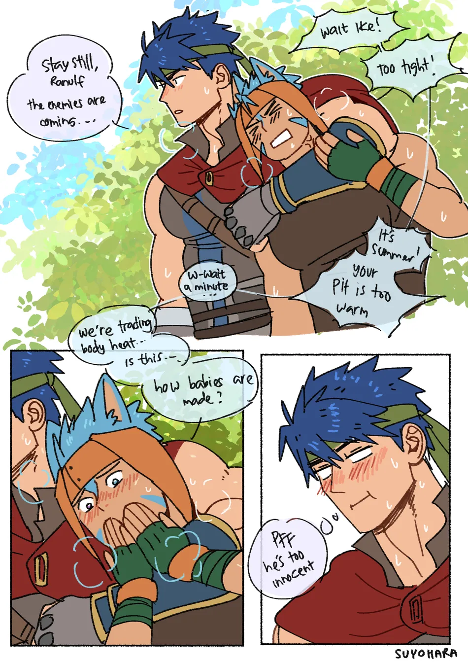 [Suyohara] Ike x Ranulf (Fire Emblem) — 003
