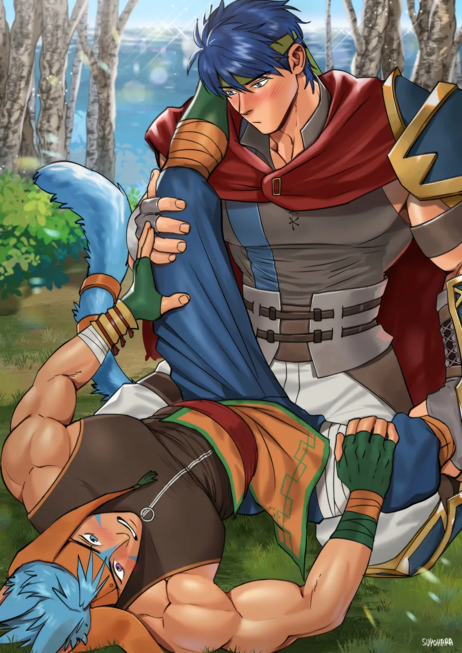 [Suyohara] Ike x Ranulf (Fire Emblem) — 005