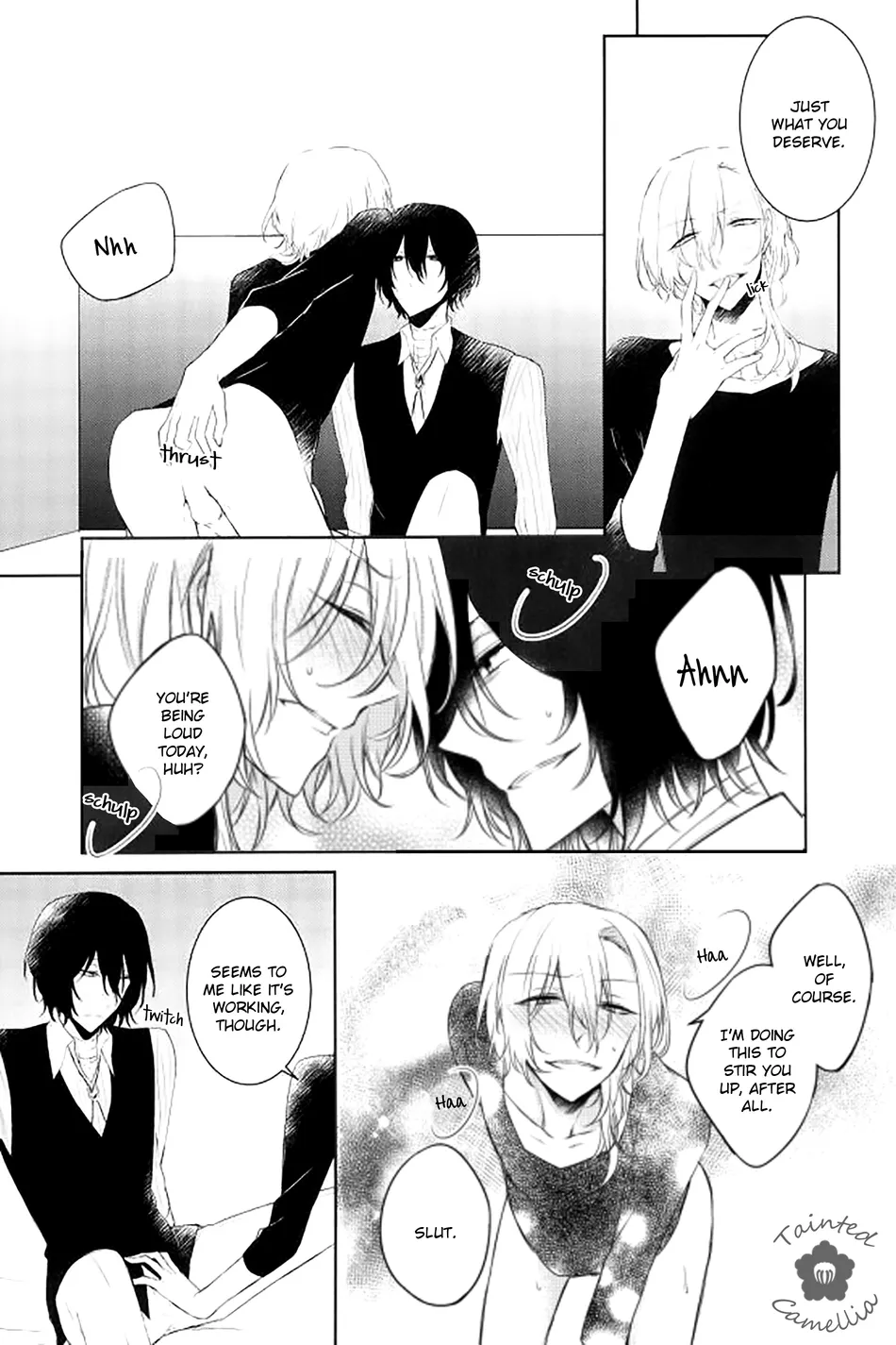 [Amasuki] Love Bite – Bungo Stray Dogs dj [Eng] — 038