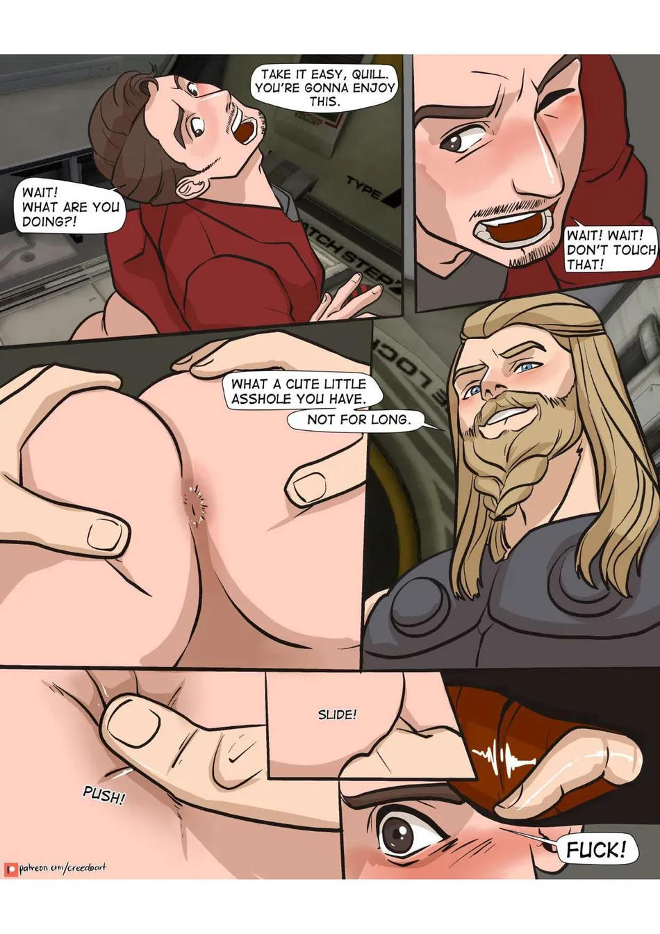 [Creedo] Guardians Gangbang – Guardians of the Galaxy dj [Eng] — 005