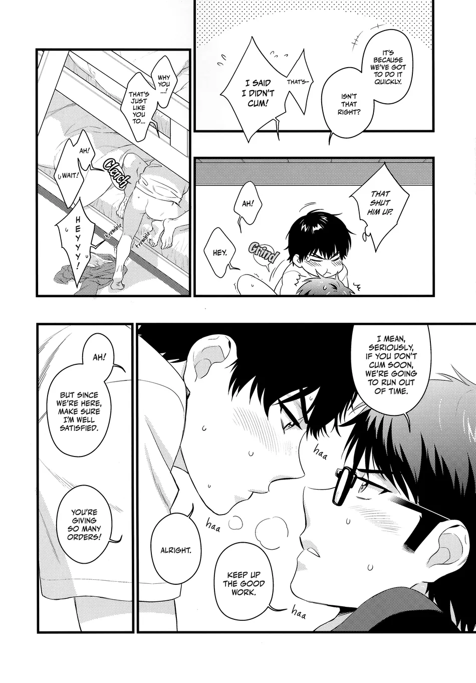 [Namakemono Densetsu (Yoshio)] No. 1 ni Naritakute – Daiya no Ace dj [Eng] — 014