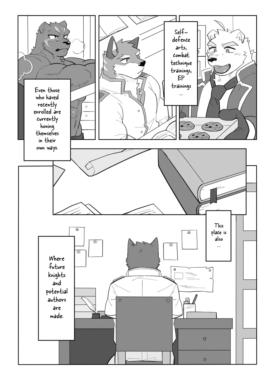 [Hachi Duchi] Knights College DJ – To Write a Novel with One’s Body [Eng] — 004