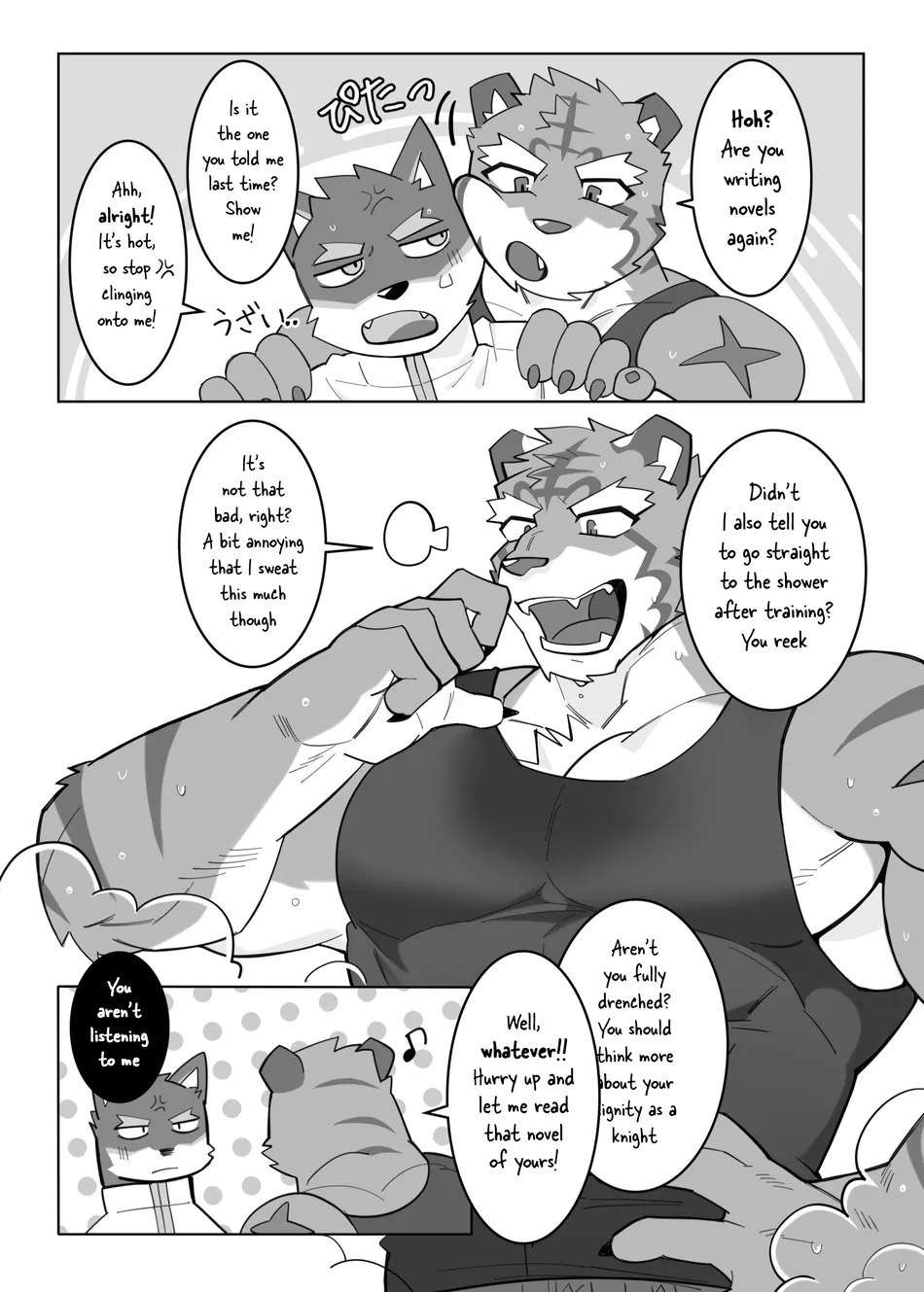 [Hachi Duchi] Knights College DJ – To Write a Novel with One’s Body [Eng] — 007