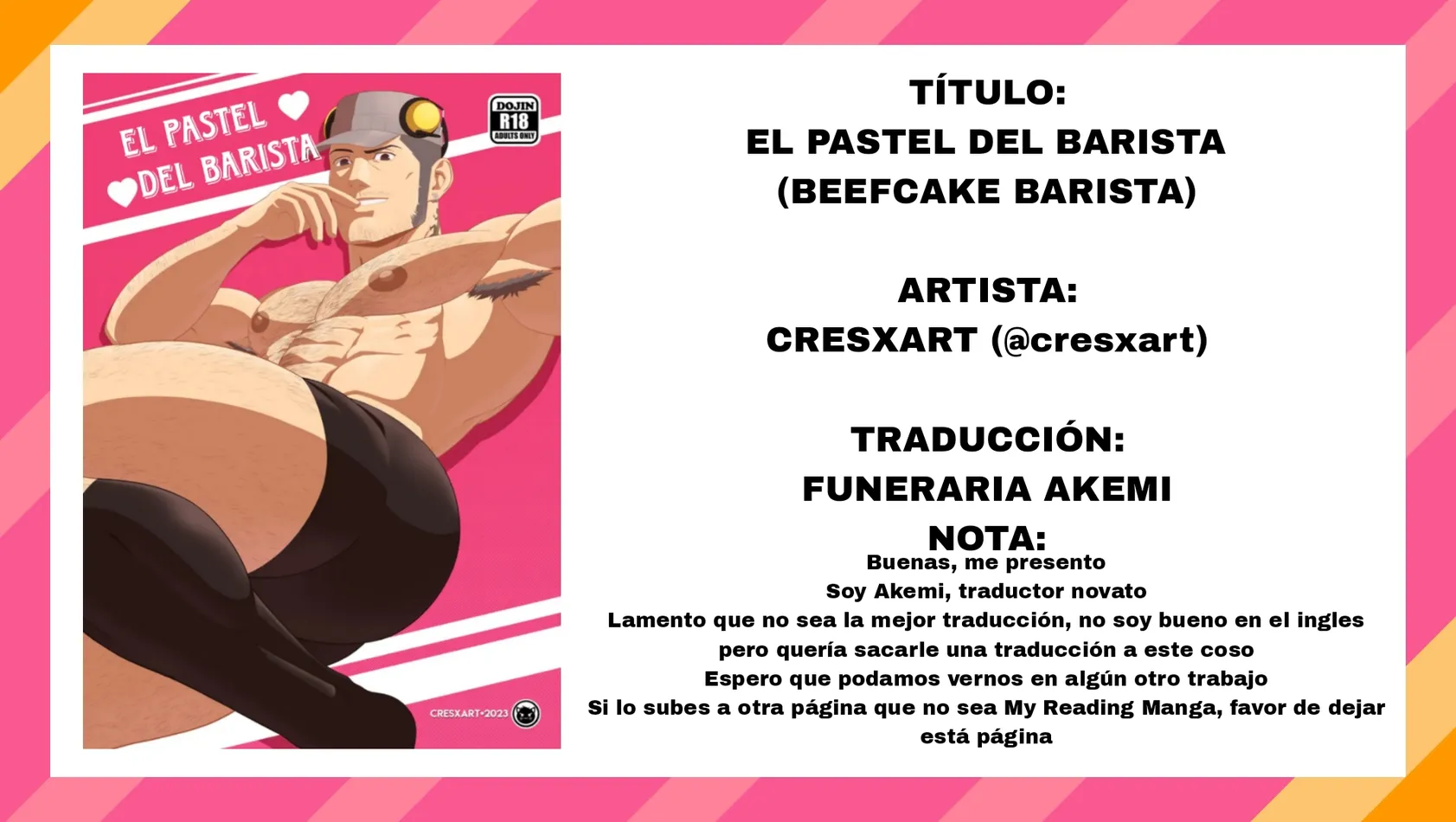 [Cresxart] El pastel del barista – Persona 5 dj [Spa] — 009