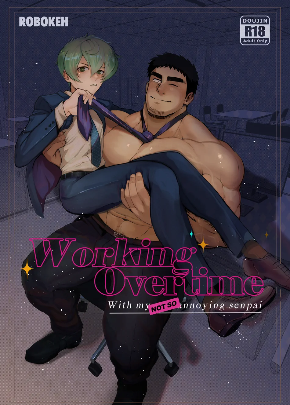 [Robokeh] Working Overtime With my NOT SO annoying senpai – Senpai ga Uzai Kouhai no Hanashi dj [Español] — 001