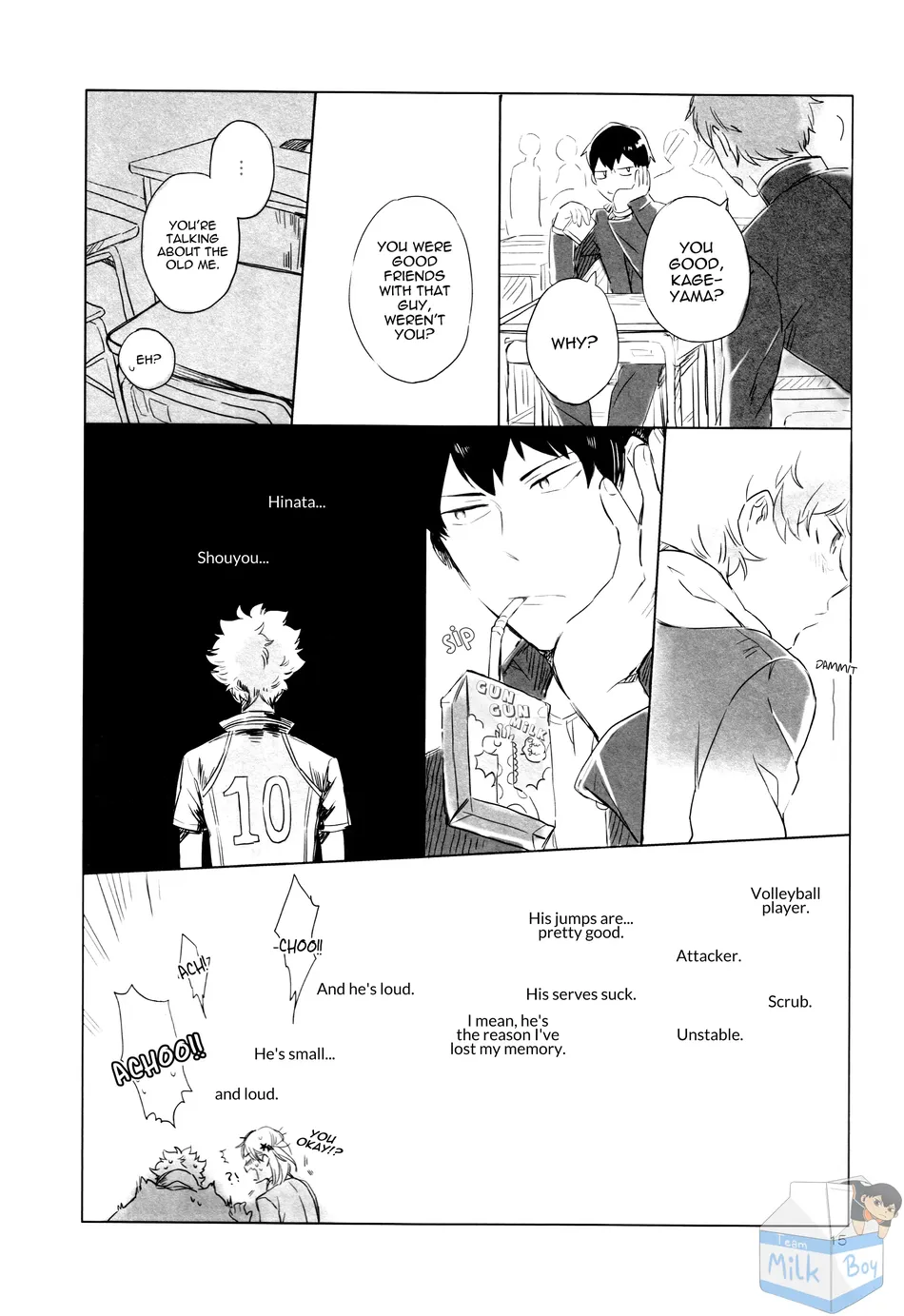 [houseki (MINA)] Moshimo Kageyama Ga Hinata O Wasuretara – Haikyuu!! dj [Eng] — 015