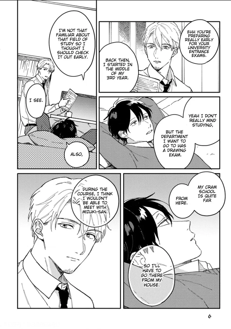[TSURUKAME Mayo] Akari to Kare wa Nayamashii – vol.02 [Eng] — 006