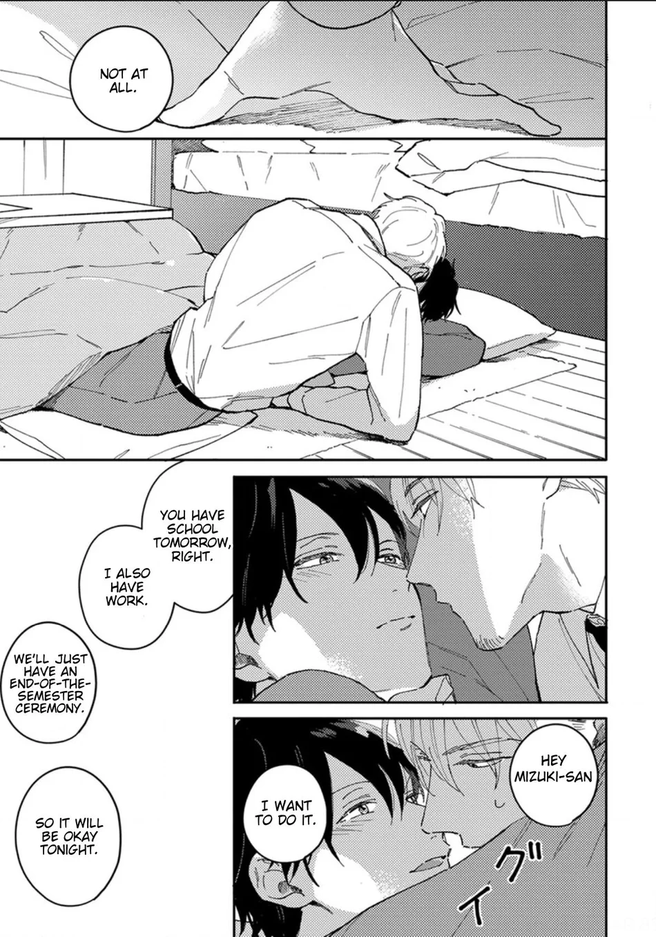 [TSURUKAME Mayo] Akari to Kare wa Nayamashii – vol.02 [Eng] — 009