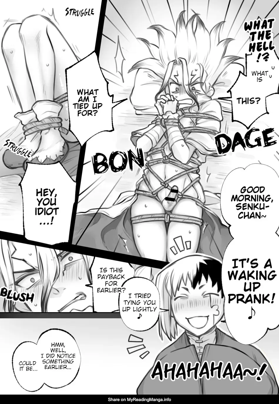 [Uso293 (Sasakure)] Te mo Ashi mo Denai ne (Bonus Chapter) – Dr.STONE dj [Eng] — 005