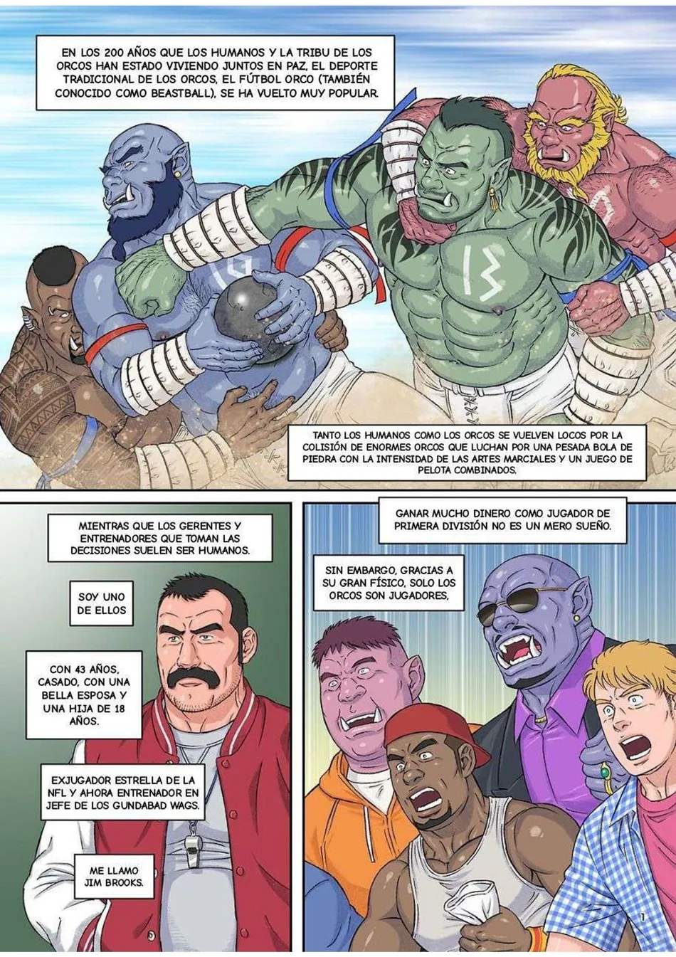 [Gengoroh Tagame] BSB A Football Coach – In the Case of Jim Brooks [Español] — 002