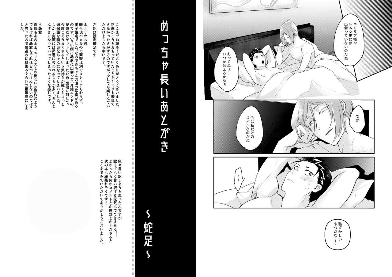[Tomi Oji-san (tommy)] Ouji wa Kiss de Mezameruka – Re:Zero kara Hajimeru Isekai Seikatsu dj [JP] — 024