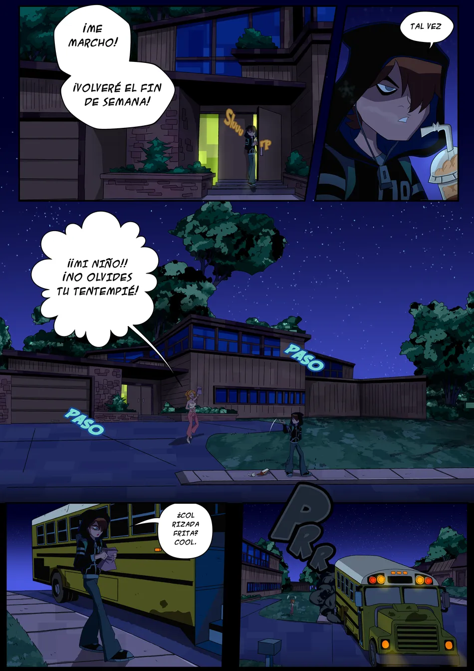 [Kikuharu Nakamura] Nega Ben Comic – Ben 10 x Rook [Spa] — 003