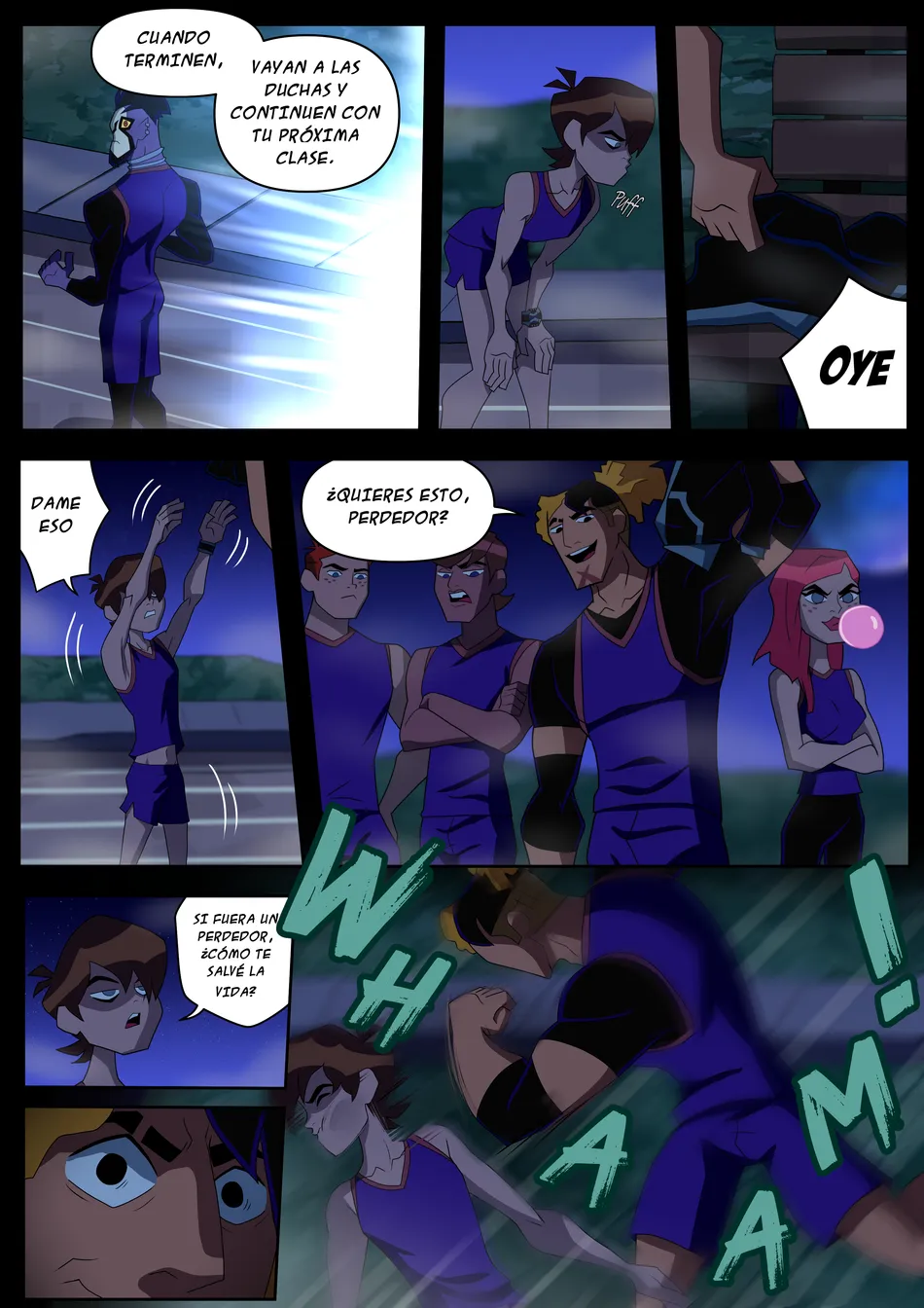 [Kikuharu Nakamura] Nega Ben Comic – Ben 10 x Rook [Spa] — 007