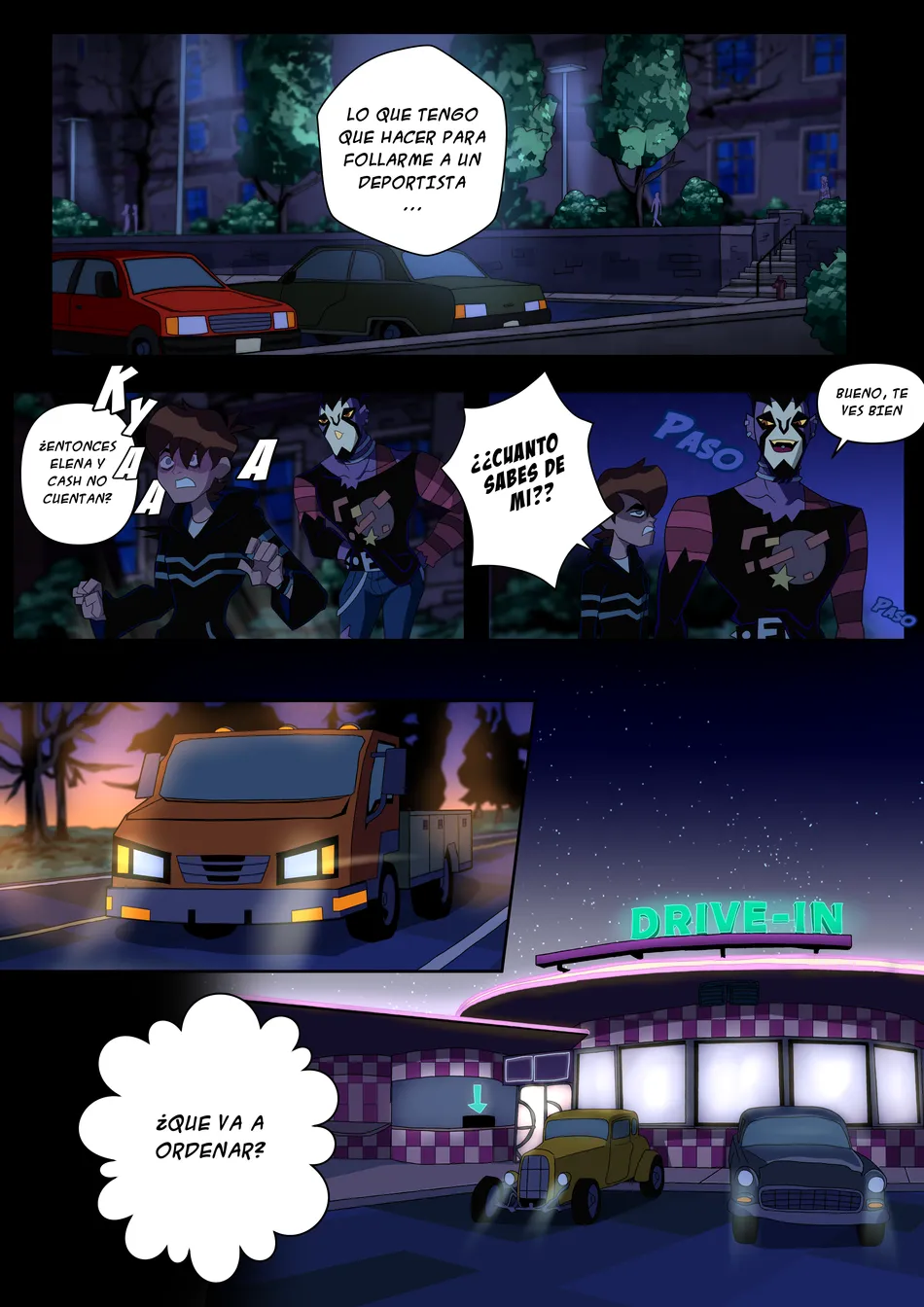 [Kikuharu Nakamura] Nega Ben Comic – Ben 10 x Rook [Spa] — 024