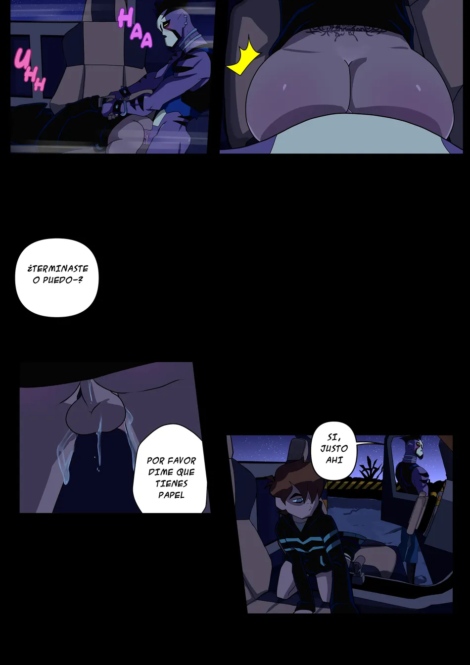 [Kikuharu Nakamura] Nega Ben Comic – Ben 10 x Rook [Spa] — 035