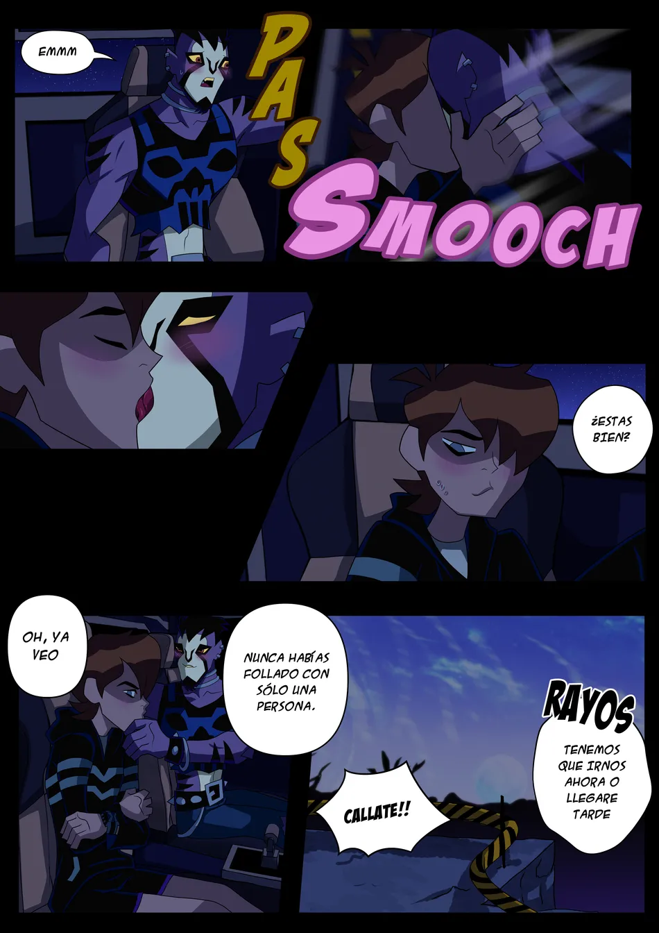 [Kikuharu Nakamura] Nega Ben Comic – Ben 10 x Rook [Spa] — 036