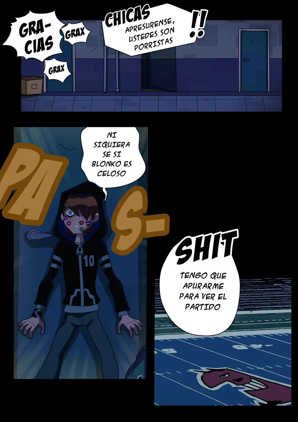 [Kikuharu Nakamura] Nega Ben Comic – Ben 10 x Rook [Spa] — 041