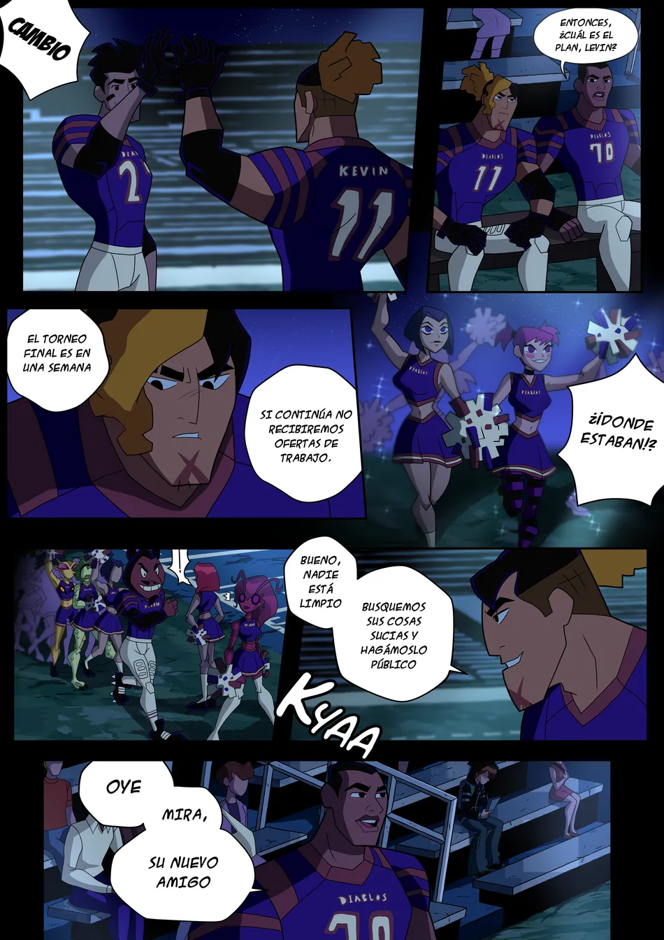 [Kikuharu Nakamura] Nega Ben Comic – Ben 10 x Rook [Spa] — 042