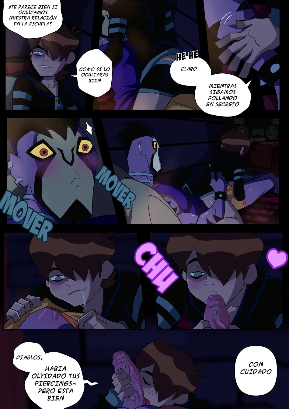 [Kikuharu Nakamura] Nega Ben Comic – Ben 10 x Rook [Spa] — 047