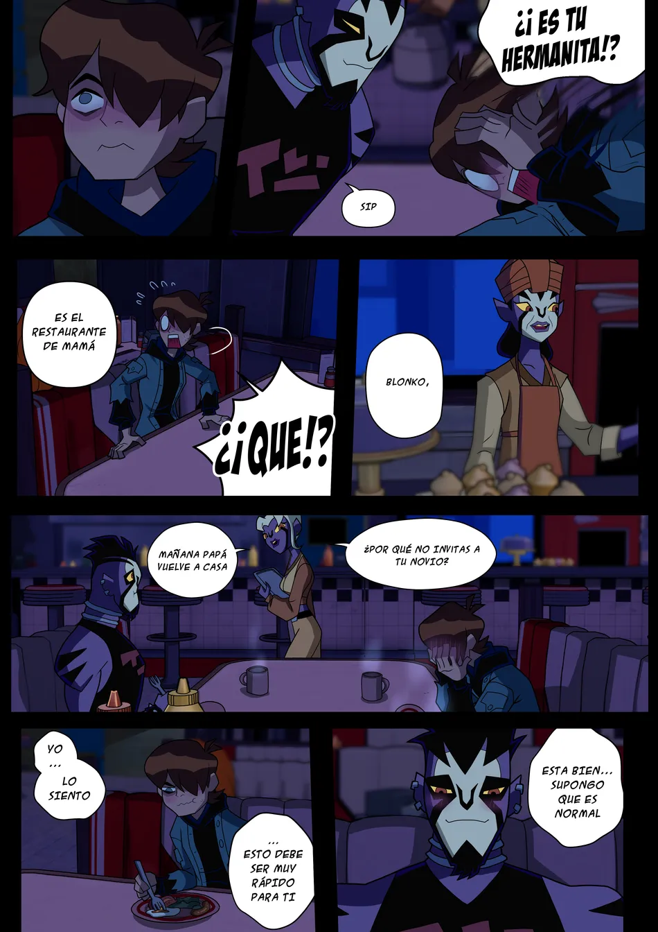 [Kikuharu Nakamura] Nega Ben Comic – Ben 10 x Rook [Spa] — 062