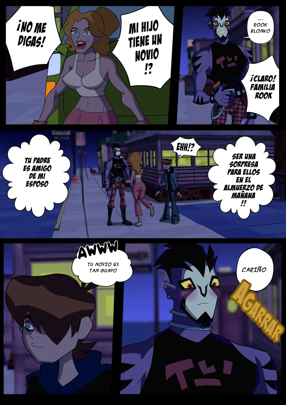 [Kikuharu Nakamura] Nega Ben Comic – Ben 10 x Rook [Spa] — 064