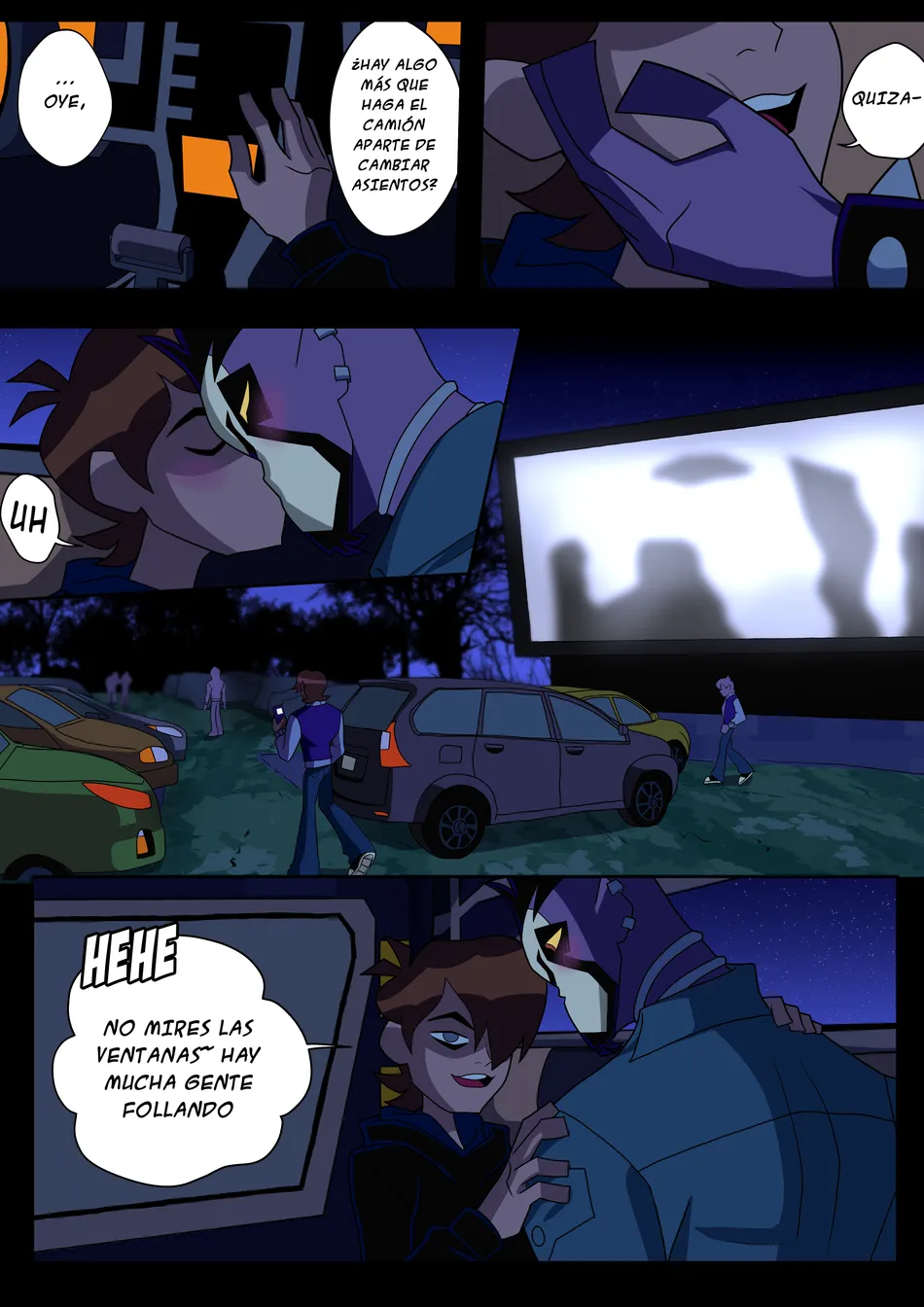 [Kikuharu Nakamura] Nega Ben Comic – Ben 10 x Rook [Spa] — 068