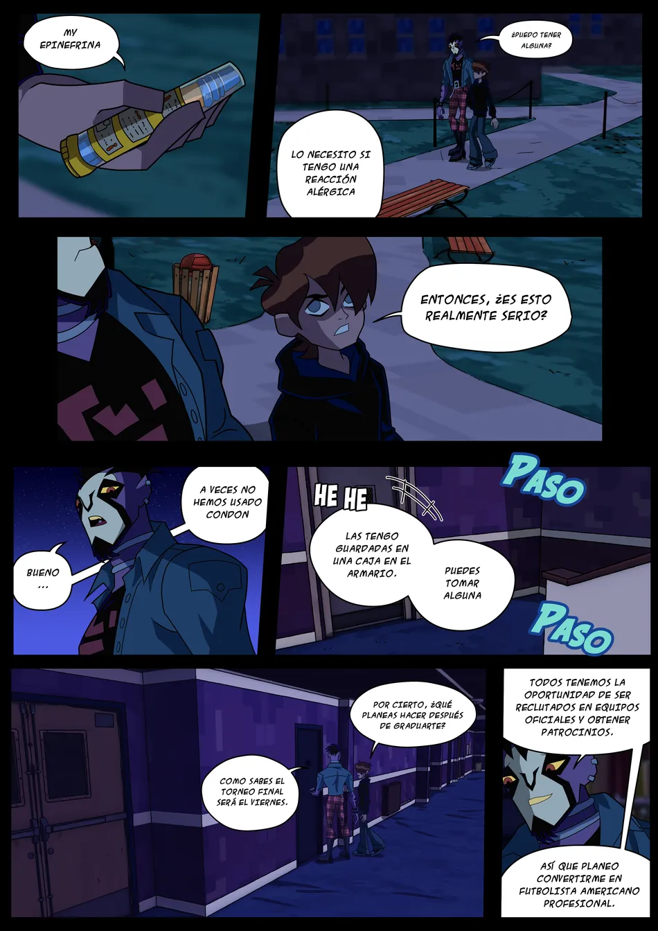 [Kikuharu Nakamura] Nega Ben Comic – Ben 10 x Rook [Spa] — 076
