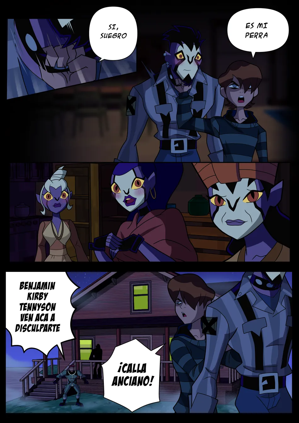 [Kikuharu Nakamura] Nega Ben Comic – Ben 10 x Rook [Spa] — 082