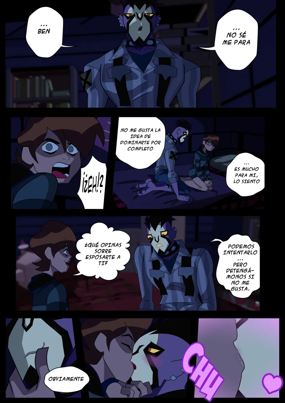 [Kikuharu Nakamura] Nega Ben Comic – Ben 10 x Rook [Spa] — 089