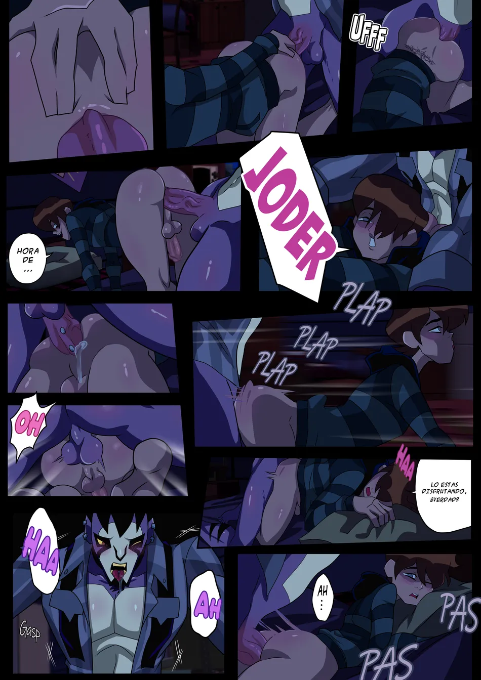 [Kikuharu Nakamura] Nega Ben Comic – Ben 10 x Rook [Spa] — 092