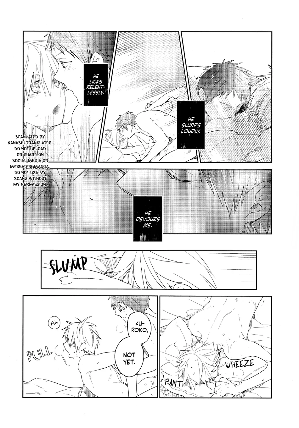 [TAM (Tamiya Komo)] Kuroko no Basket dj – Itadakimasu. & Gochisousama. [Eng] — 010
