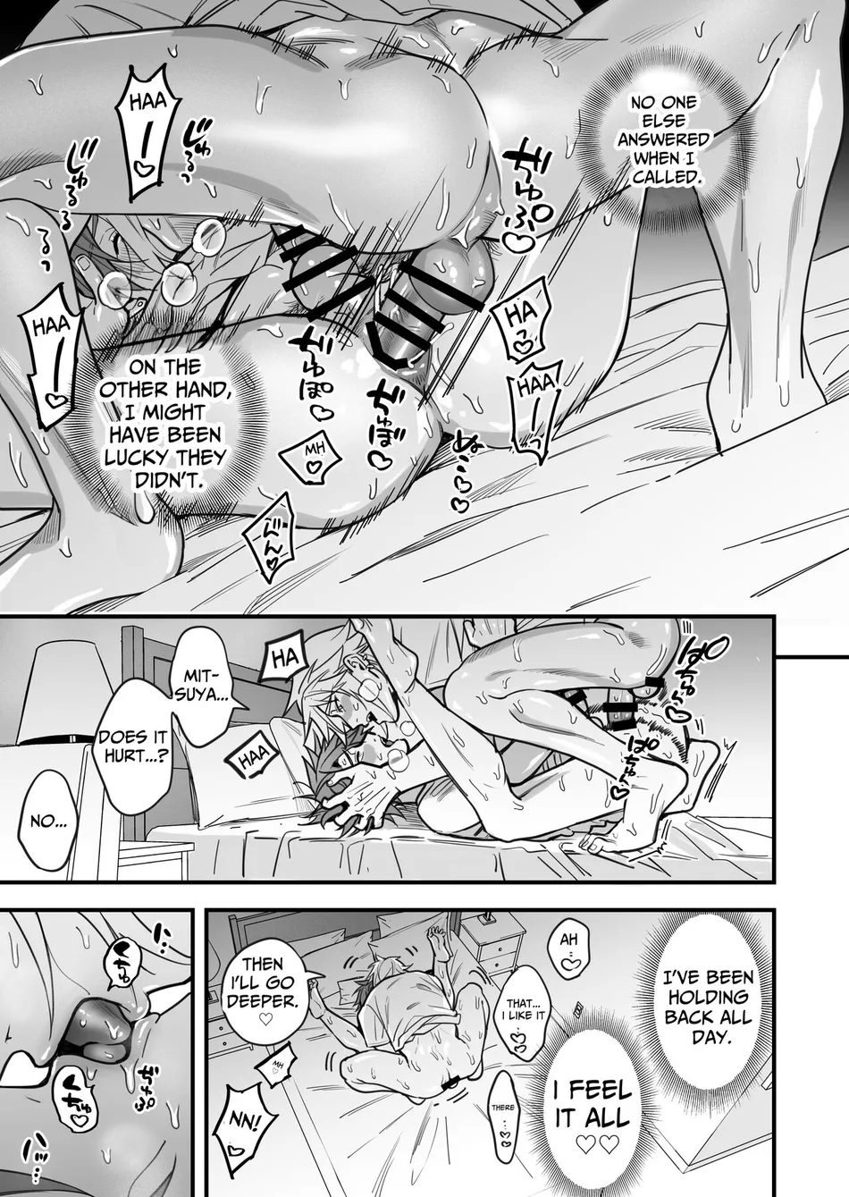 [Amarans (Fujimura Marina)] YuruMitsu Lucky Lovely Hard Night!!! [Eng] — 012
